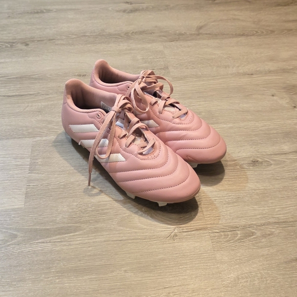 Adidas Goletto VIII FG Soccer Cleats Pink White Women’s Size 7 GW6164 Shoes - Picture 1 of 9
